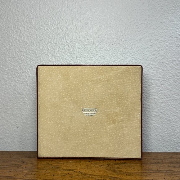 Coach Brown Leather Jewelry Box - Picture 4 of 8